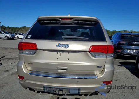 2014 Jeep Grand Cherokee Overland z USA, uszkodzony, nr VIN 1C4RJECG8EC452164